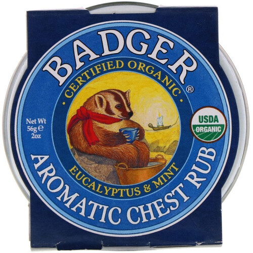 Badger, aromatischer Brust-Rub, Eukalyptus-Blend, 2 oz (56 g)