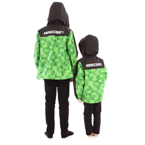 Minecraft (7-8 Years) Minecraft Boy's Hooded Jacket 1