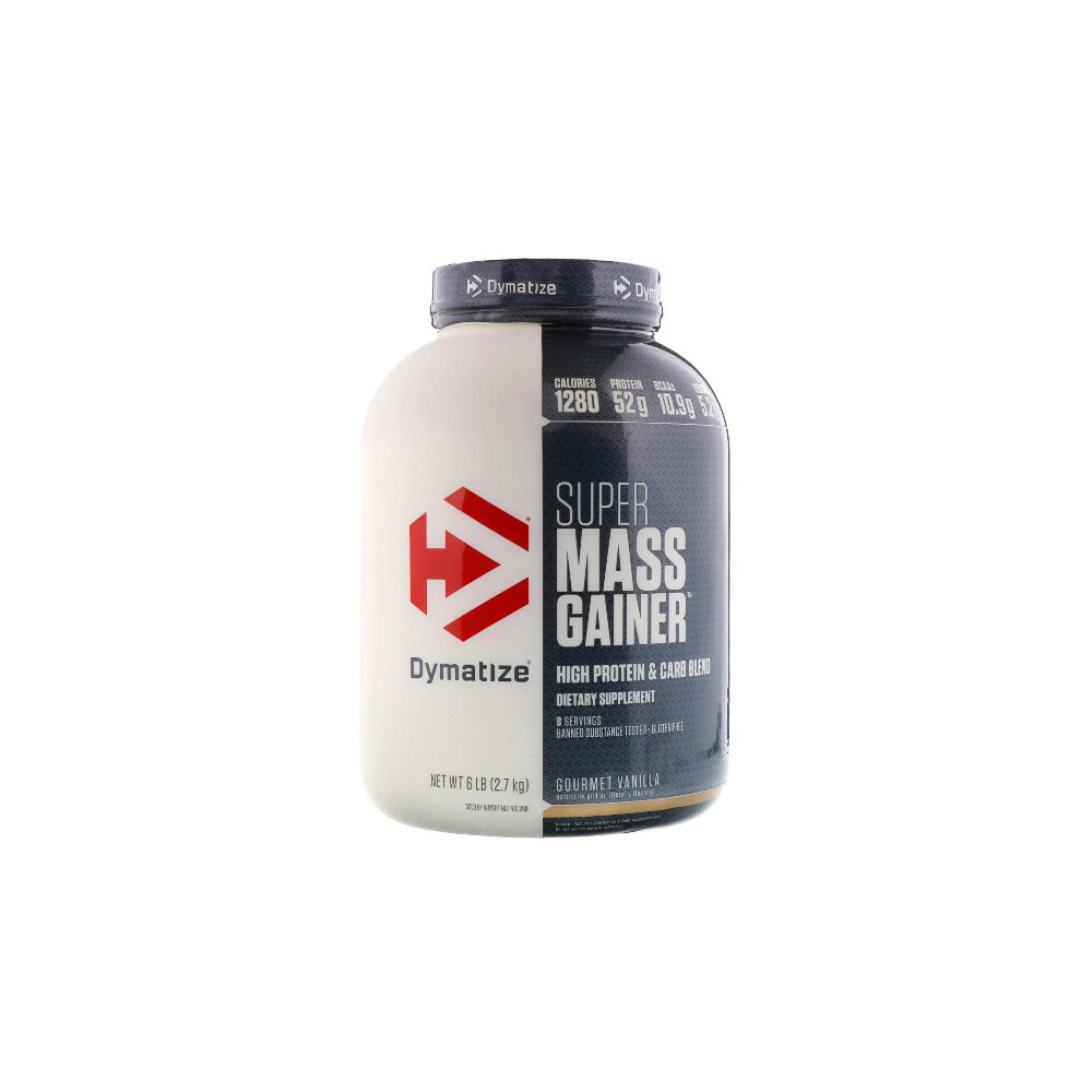 Photos - Vitamins & Minerals Dymatize Nutrition , Super Mass Gainer, Gourmet Vanilla, 2.7kg 