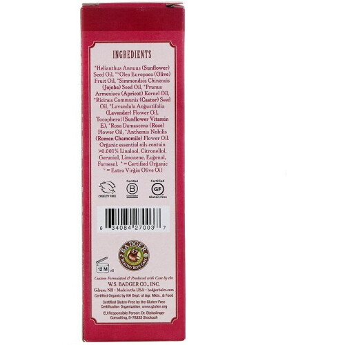 Badger, Olio czyszczące Damaszek, 2 fl oz (59,1 ml) 1