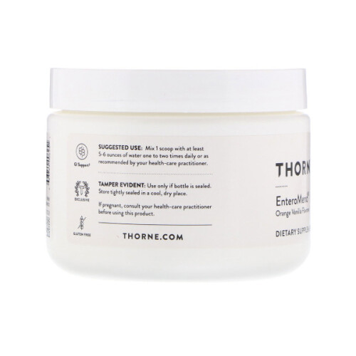 Thorne, EnteroMend, Orange Vanilla, 5.9 oz (168 g) 2
