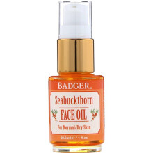 Badger, Gesichtspflege, Seebarsch-Gesichtsöl, Für Normal/Dry Haut, 1 fl oz (29,5 ml)