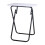 (White, Large) Folding Side Table Indoor Outdoor Coffee Drink 1