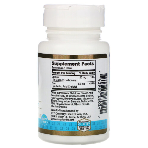 21st Century, Χηλατημένο Σίδηρο, 50 mg, 60 Tablets 1