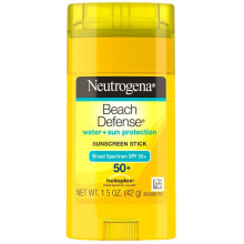 Neutrogena, Beach Defense, Sunscreen Stick, SPF 50+, 42g