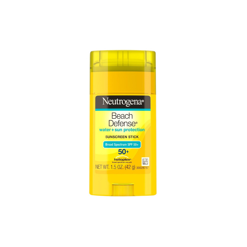 Neutrogena, Beach Defense, Sunscreen Stick, SPF 50+, 42g
