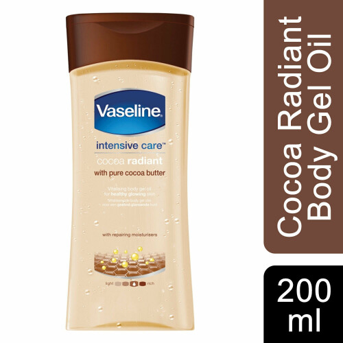 Vaseline Vaseline Essential Moisture Cocoa Radiant with Pure Cocoa Butter, 2pk 1