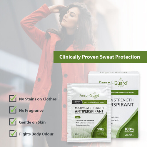 Perspi-Guard® Maximum Strength Antiperspirant Wipes 7pk 2