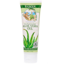 Badger, Aloe-Vera, Sonnenbrand-Gel, unparfümiert, 4 fl oz (118 ml)