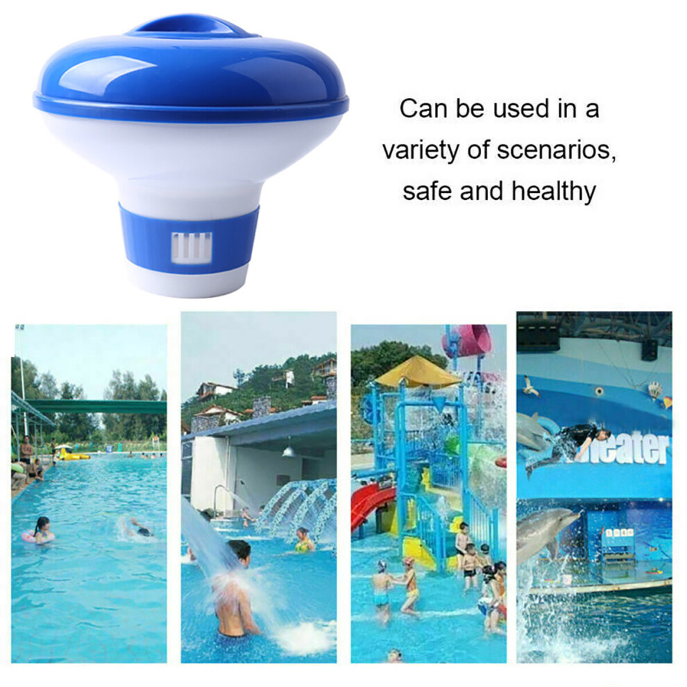 1x Pool Floating Chlorine Bromine tablet dispenser Small For Hot Tub Swim