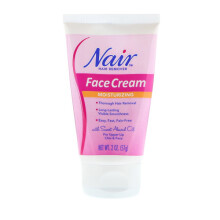 Nair, Haarentfernungscreme, Pflegende Gesichtscreme, Für Oberlippe, Kinn und Gesicht, 2 oz (57 g)
