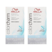 (2pk Lightest Ash Blonde) Wella Blonde Colour Charm | Permanent Liquid Hair Toners