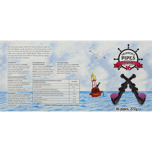 Skippers Original Liquorice Pipes Gift Box 1