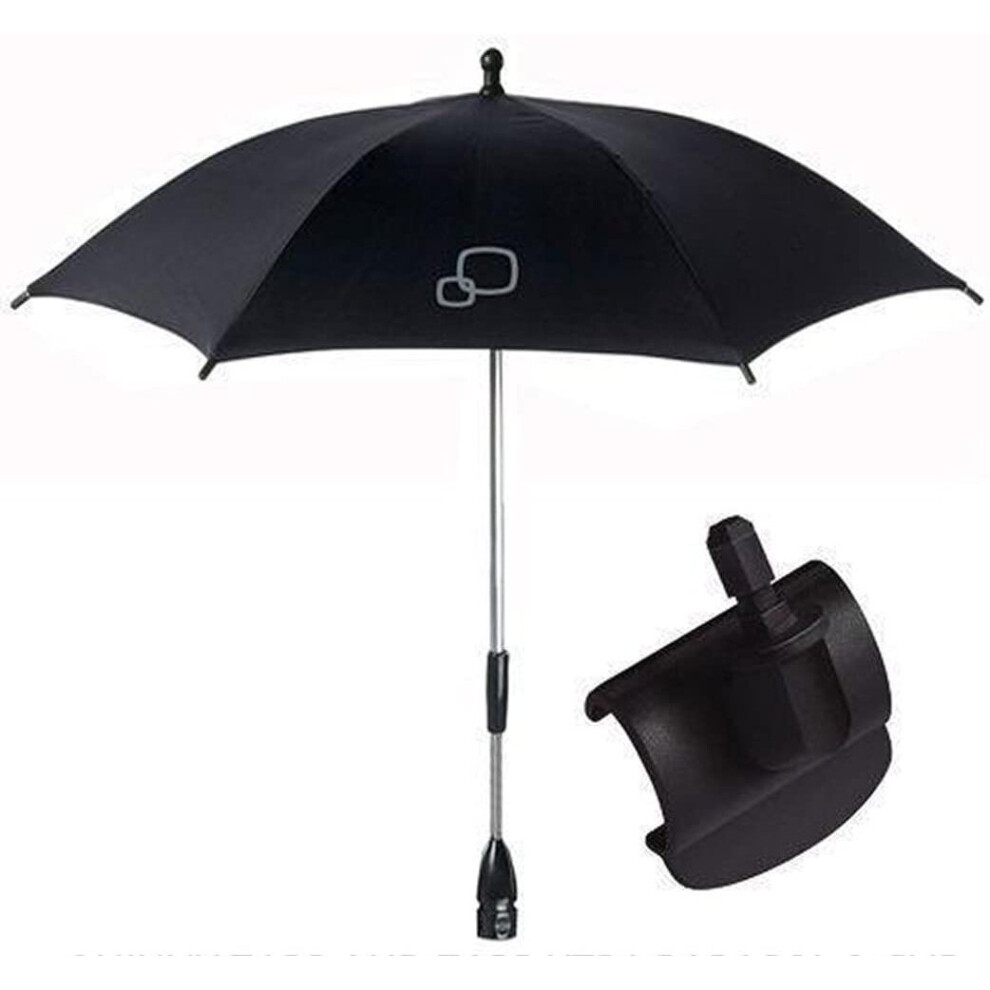 Quinny Parasol Rocking Black Clip Fit Buzz/Moodd/Maxi Cosi Mura