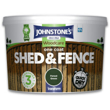 (Forest Green, 5L) Johnstones One Coat Shed And Fence