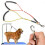 No-Sit Haunch Holder Pet Grooming Restraint Harness Leash Loop fit Table Arm 1