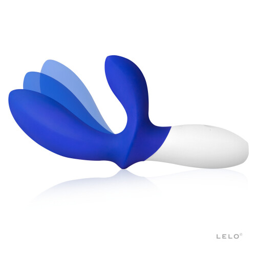 LELO LELO LOKI Wave Vibrating Prostate Massager Federal Blue 2