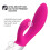 LELO INA Wave Rabbit Vibrator, Cerise, Wave Motion Double Stimulation (Clit and G-Spot) - Ultra Quiet with 10 Vibration Patterns 6