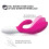 LELO INA Wave Rabbit Vibrator, Cerise, Wave Motion Double Stimulation (Clit and G-Spot) - Ultra Quiet with 10 Vibration Patterns 7