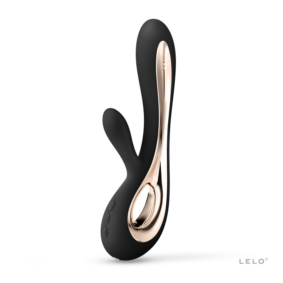 Rabbit Massager LELO SORAYA 2 Black Waterproof & Wireless