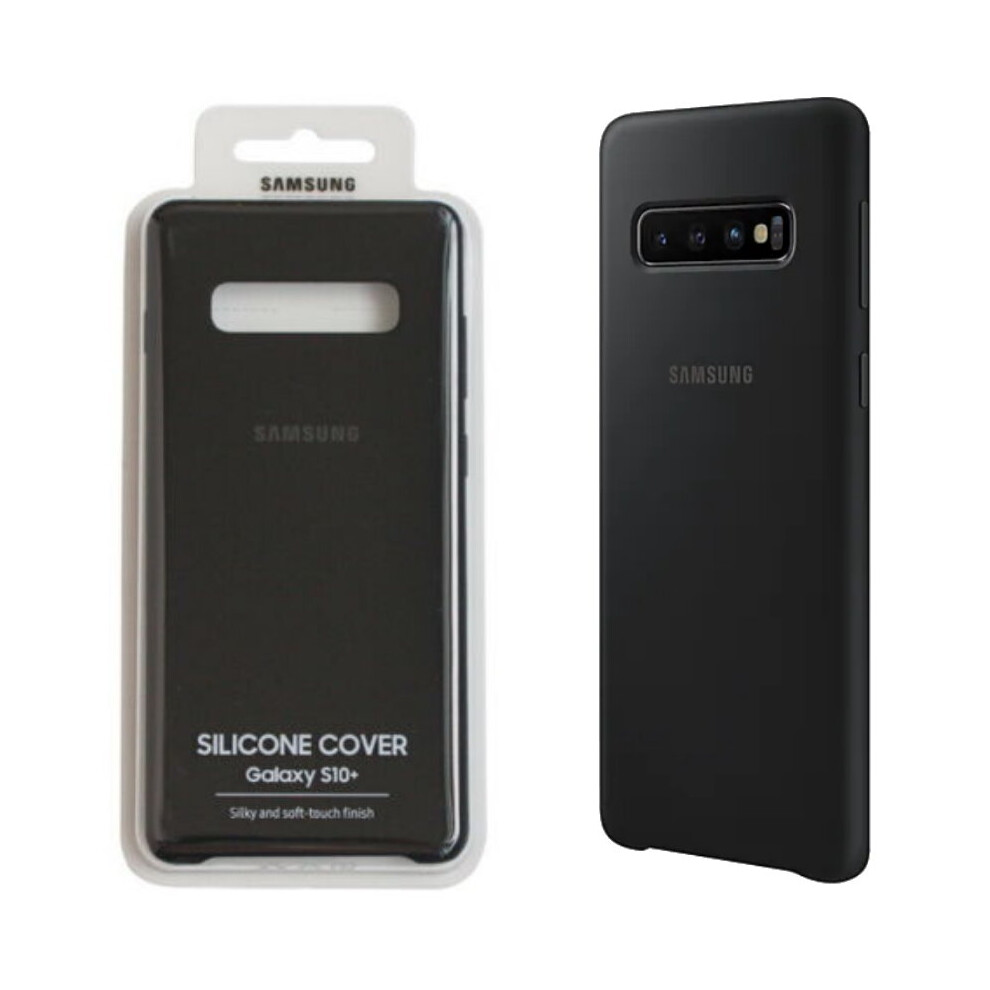 Genuine Samsung Soft Touch Silicone Cover Case for Galaxy S10 Plus