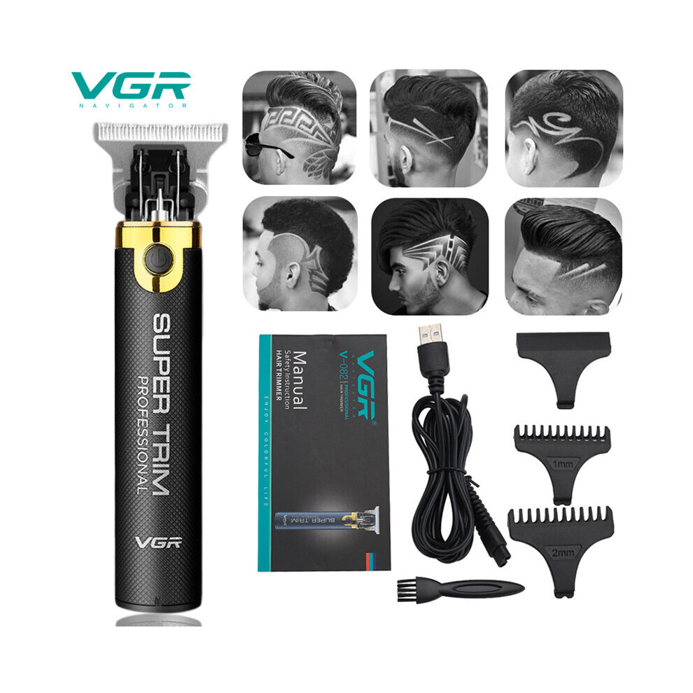 Vgr -082 Mens Hair Clippers Cordless Electric Beard Trimmer Shaver Set