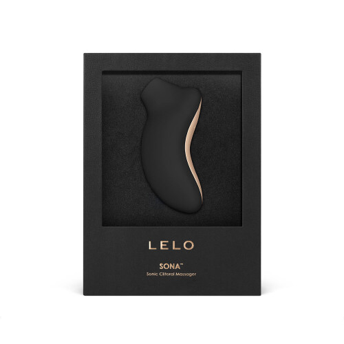 LELO LELO SONA Sonic Clitoral Massager - Black 1