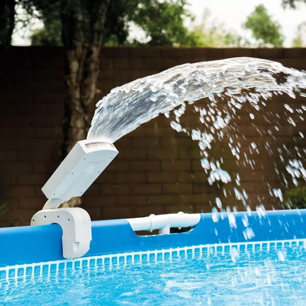 Intex 28089 LED Multicoloured Sprinkler for Above Ground Frame Pools