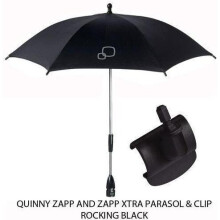 Quinny Parasol Rocking Black Clip fit Zapp/Xtra/Xtra 2 not Quinny flex