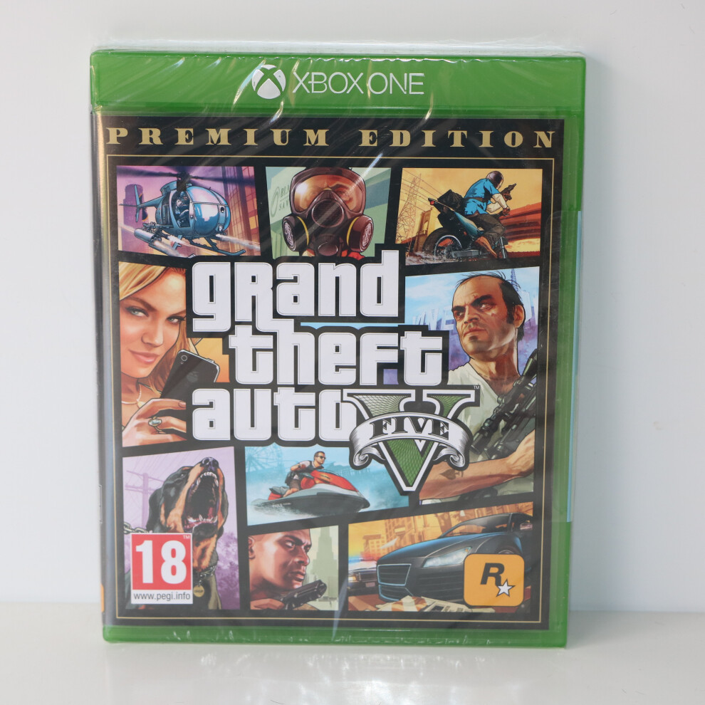 GRAND THEFT AUTO V FIVE - XBOX ONE - PREMIUM EDITION GAME