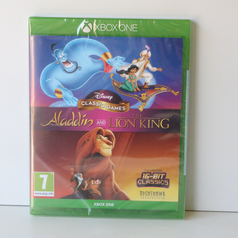 ALADDIN AND THE LION KING - DISNEY CLASSICS - XBOX ONE GAME