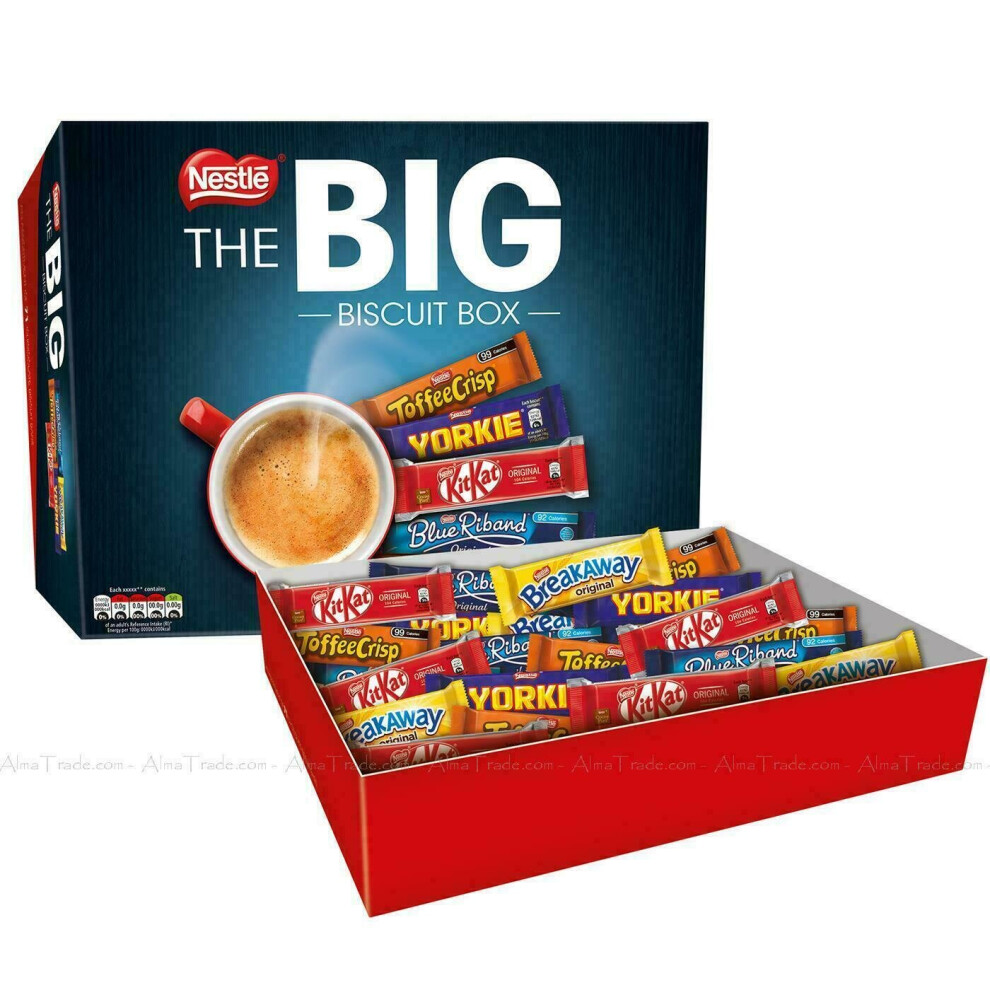 Nestle Nestlé The Big Biscuit Box 71 Chocolate Biscuit Bars