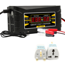 12V Intelligent Smart Car Battery Charger 6AMP Fast Battery Charger Portable