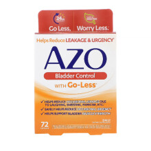 Azo, Controle da Bexiga com Go-Less, 72 Cápsulas