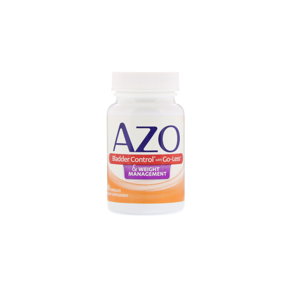 Azo, Bladder Control with Go-Less & Weight Management, 48 Capsules