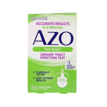 AZO, Test Strips, Zakażenie Układu Moczowego Test, 3 Samo-Testujące Strony