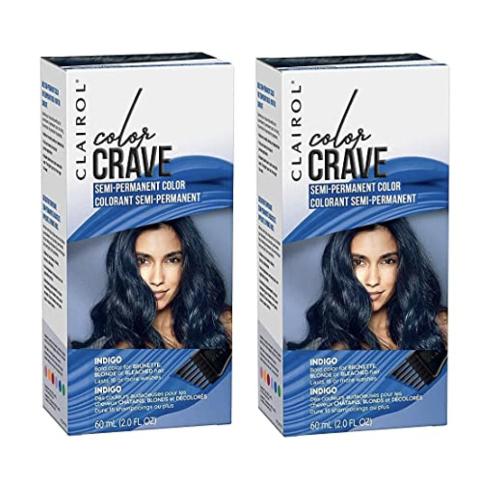 Clairol Colour Crave Semi Permanent Hair Dye Indigo 60ml