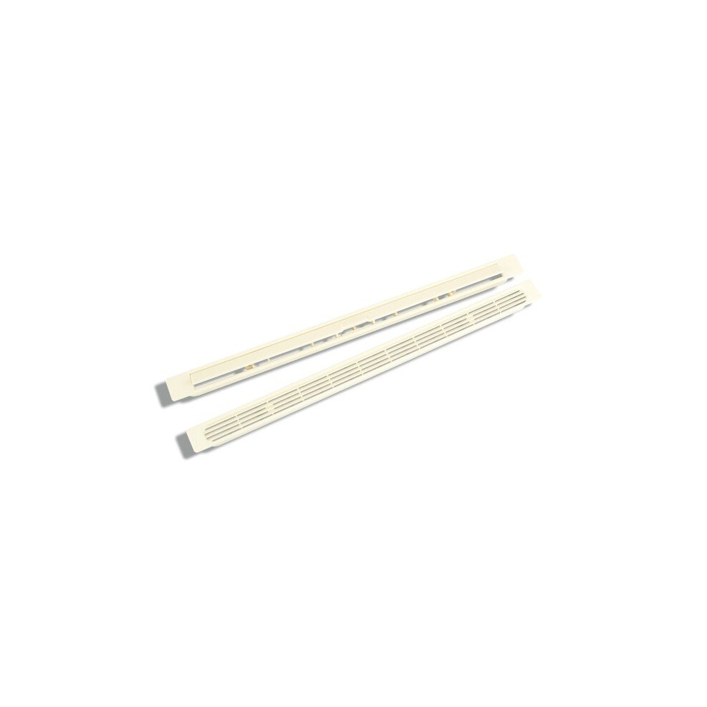 (430mm) White Flush fit window vents