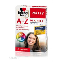 Doppelherz Aktiv A-Z Dla Niej witaminy i mineraly dla kobiet 30 tab climea