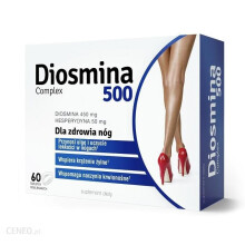 Diosmina 500 Complex 60 tab Colfam Varicose Tired Swollen Heavy legs detralex