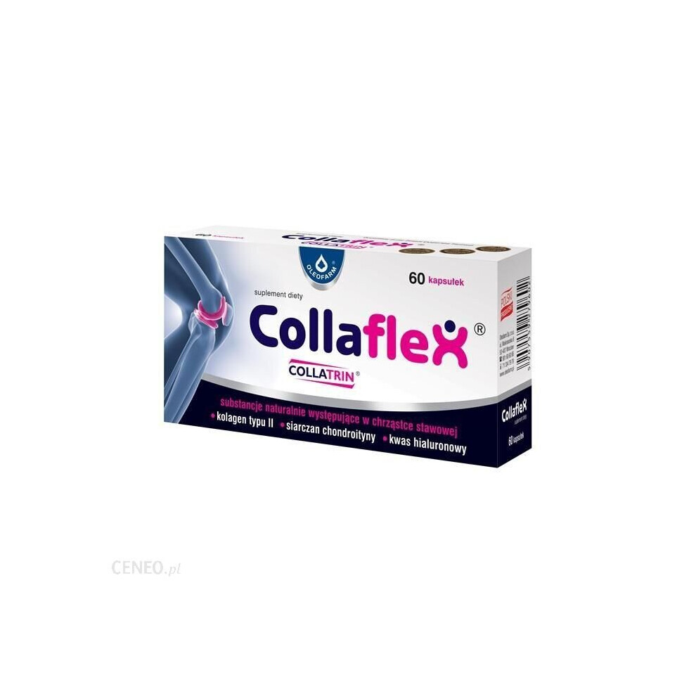 Collaflex Collagen 60 Caps Chondroitin sulphate Hyaluronic Acid COLAFIT OLIMP