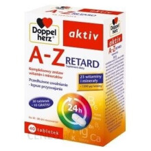 Doppelherz aktiv A-Z RETARD 40 tab WITAMINY I MINERALY VITAMINS MINERALS vitotal