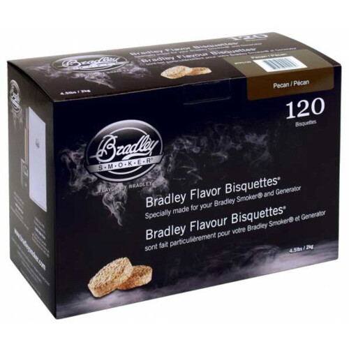 (Pecan) Bradley Flavour Bisquettes 120 pack