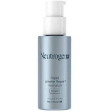 Neutrogena Reparación Rápida de Arrugas Crema Facial Nocturna con Retinol y Ácido Hialurónico
