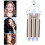 KEMEI Professional Triple Jumbo Barrel Curling Iron Ceramic 4