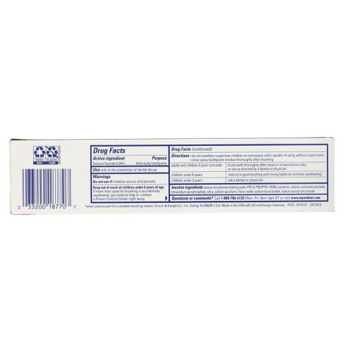Arm & Hammer, PeroxiCare, Deep Clean Toothpaste, Fresh Mint, 170g 2