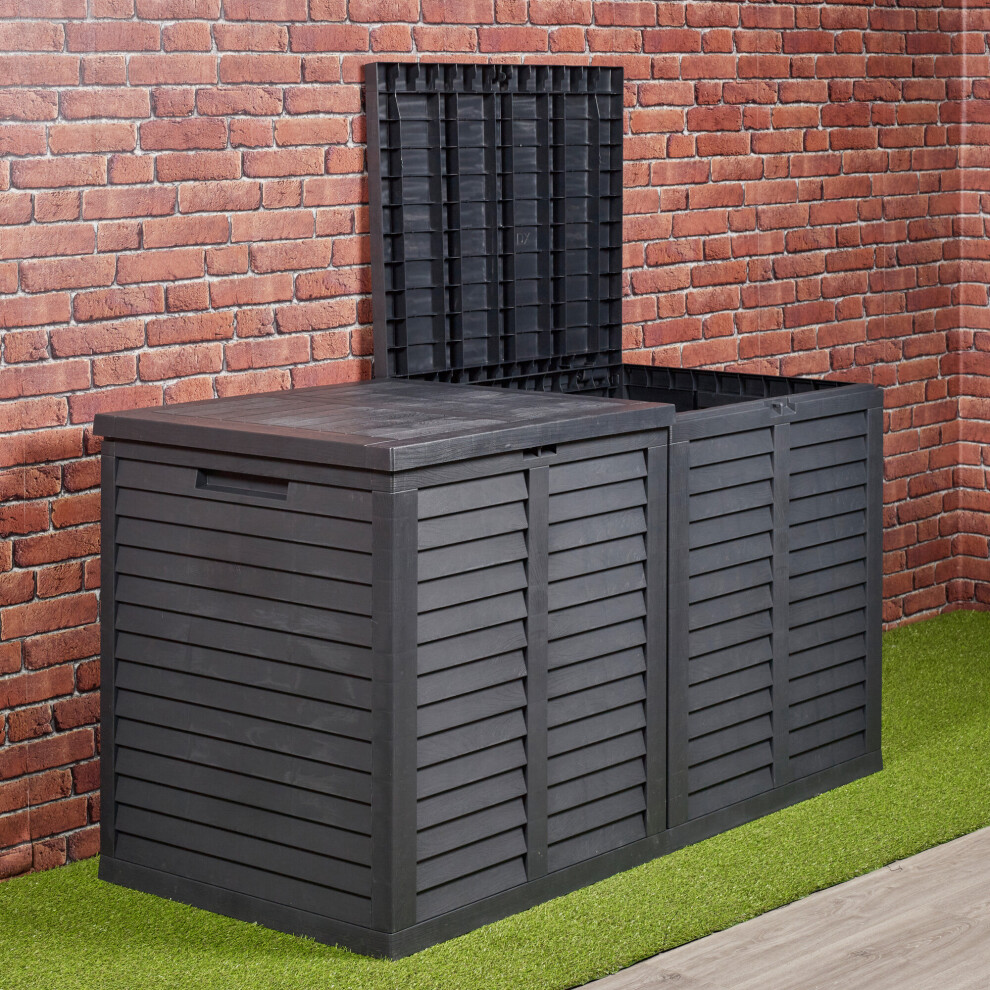 URBN Living Plastic Waterproof Garden Storage Box - 750L