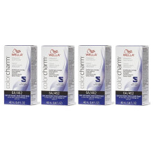 (4Pk 6A Dark Ash Blonde ) Wella Color Charm Permanent Liquid Color | Wella Permanent Hair Dye