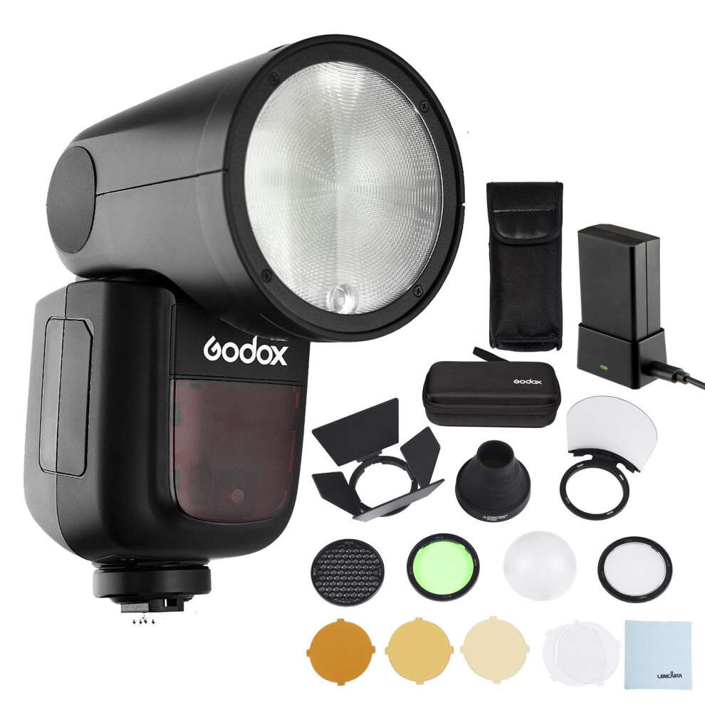 Godox (Canon) V1 Flash With Ak-R1 Accessory Kit Light