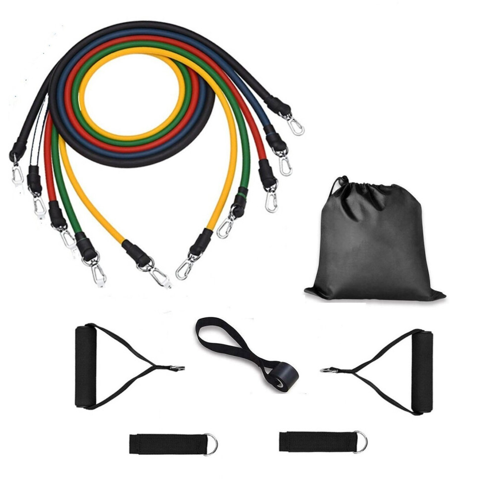 11pc Resistance Bands Set - 100lb